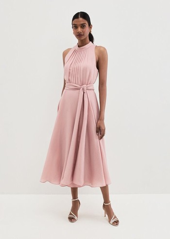 Phase Eight Lucinda Dress Pink Australia | NT7013985